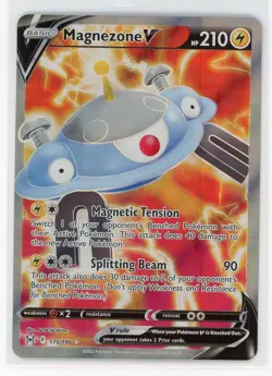 Pokemon TCG - Magneton V 175/196 - Lost Origin - Full Art - Image 1