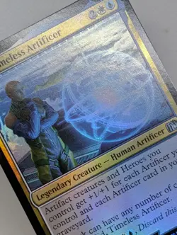 Cid Timeless Artificer (0415) FOIL FF X Final Fantasy 10 MTG Magic Gathering NM - Image 5