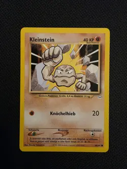 Pokemon Kleinstein Geodude #44/64 German Neo Revelation 2000 - Image 1