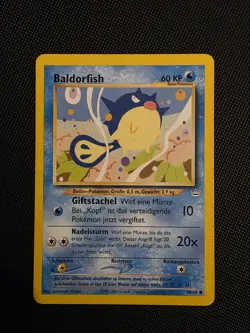 BALDORFISH (QWILFISH) - 49/64 - Neo Revelation - Common - Pokemon - German - LP - Image 1