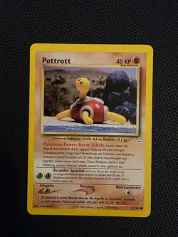 Shuckle Pottrott #51/64 Neo Revelation - GERMAN Pokemon TCG - Image 1