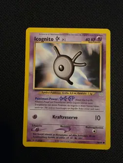 Unown K Icognito 58/64 German Neo Revelation Pokemon TCG Light Play LP - Image 1