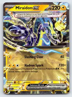 Miraidon ex 073/217 Double Rare Ascended Heroes Pokemon Near Mint - Image 1