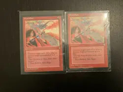 2x MTG Pyroblast Ice Age Regular Common MTG - Image 1