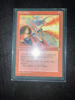 2x MTG Pyroblast Ice Age Regular Common MTG - Image 2