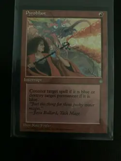 2x MTG Pyroblast Ice Age Regular Common MTG - Image 5