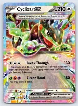 Cyclizar ex 159/191 Double Rare Surging Sparks Pokemon Near Mint - Image 1