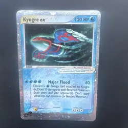 Kyogre EX Holo 2003 Pokemon Black Star Nintendo Promo 001 Near Mint - Image 2