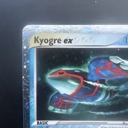 Kyogre EX Holo 2003 Pokemon Black Star Nintendo Promo 001 Near Mint - Image 4
