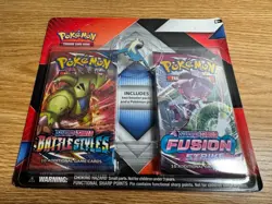 Lot 4x Pokemon 2-Pack Blisters: Fusion Strike & Battle Styles w/ Collector's Pin - Image 5