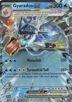 Gyarados ex 045/198 Double Rare Scarlet & Violet Pokemon Lightly Played - Image 1