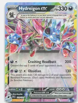 Hydreigon ex 119/191 Double Rare Surging Sparks Pokemon Lightly Played - Image 1