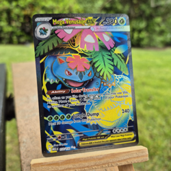 Pokemon Mega Venusaur EX 155/132 ME01 Mega Evolution Ultra Rare Full Art Holo - Image 1