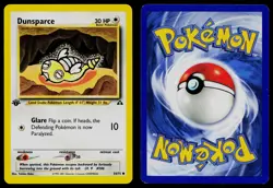 DUNSPARCE 54/75 COMMON NEO DISCOVERY POKEMON 1ST EDITION LP - Image 3