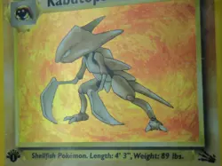 📈HOLOGRAPHIC 1ST EDITION KABUTOPS🌀 Holo | 1999 Vintage Pokemon | Fossil 9/62 | - Image 4