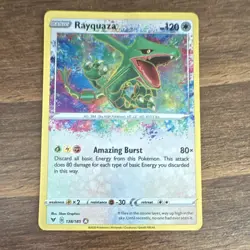 Pokemon Rayquaza 138/185 Vivid Voltage Amazing Rare Holo English 2020 120HP - Image 1