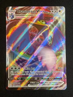Pokemon Cramorant VMAX Ultra Rare Shining Fates 055/072 NM - Image 1