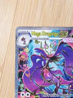 Mega Dragalge ex 118/086 SIR Chaos Rising Special Illustration Rare Pokemon NM - Image 3
