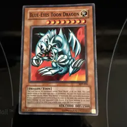 Yu-Gi-Oh! TCG Blue Eyes Toon Dragon SDP-020 Common MP - Image 1