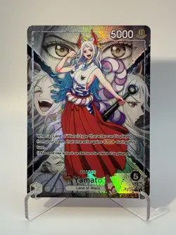One Piece TCG Yamato OP16-079 Leader Alt Art The Time of Battle English NM - Image 1