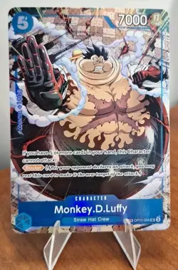 One Piece Monkey D Luffy OP11-058 Treasure Rare Carrying On His Will #058 - Image 1