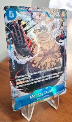 One Piece Monkey D Luffy OP11-058 Treasure Rare Carrying On His Will #058 - Image 2