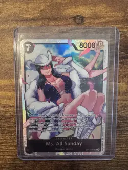 Ms. All Sunday OP14-084 Foil One Piece The Azure Sea's Seven NM/M - Image 1