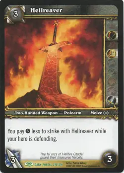 World Of Warcraft CCG Through the Dark Portal Pt 2 Individual Trading Cards - Image 1