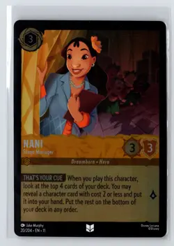 Nani #20/204 Winterspell Foil Disney Lorcana - Image 1