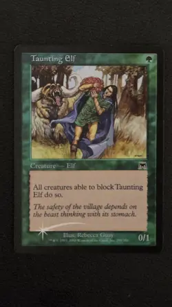 Taunting Elf Onslaught Foil NM - Image 1