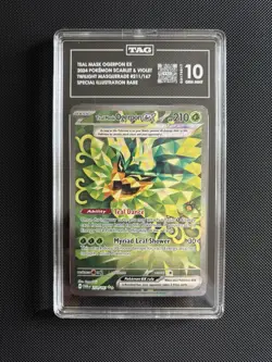Teal Mask Ogerpon ex 211/167 Pokemon Twilight Masquerade - TAG 10 Gem Mint - Image 1