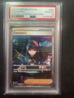 Pokemon TCG Cassiopeia Shrouded Fable 094/064 PSA 10 - Image 1