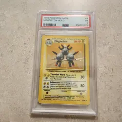 MAGNETON - PSA 1 Poor - HOLO 1999 POKEMON BASE SET UNLIMITED #9 - Image 1
