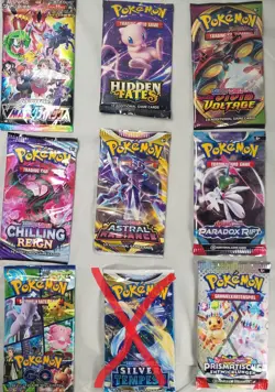 Pokemon Mega Mystery HIT PACK Booster Edition NR.40 GOD PACK LIGHT Karten Box - Image 2
