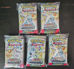 Lot of 24 Prismatic Evolutions Booster Pack x24 FACTORY SEALED PACKS Pokemon TCG - Image 1