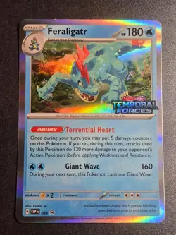 Feraligatr (Prerelease) 089 MP Scarlet & Violet Promo Holo Promo Pokemon - Image 1