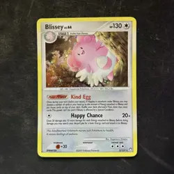 Pokemon TCG Blissey 5/123 Mysterious Treasures Holo Rare 130 HP - Image 1