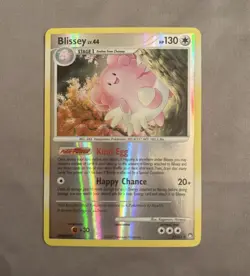 Blissey 5/123 Mysterious Treasures Pokemon TCG Reverse Holo Rare LP Condition - Image 1
