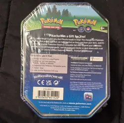 Pokemon TCG Pokemon GO Pikachu Gift Tin Promo English 2022 MPN 210-85077 6+ - Image 2