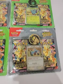 4 x Pokemon TCG Ascended Heroes Collection Blister 2pk Bundle Of 4 blister Packs - Image 3