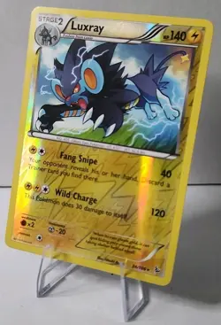 Pokemon TCG Luxray Reverse Holo Rare 034/106 - Flashfire - Near Mint - Image 1