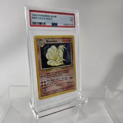PSA 7 NINETALES HOLO BASE SET 1999 #12 - Image 2