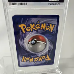 PSA 7 NINETALES HOLO BASE SET 1999 #12 - Image 5