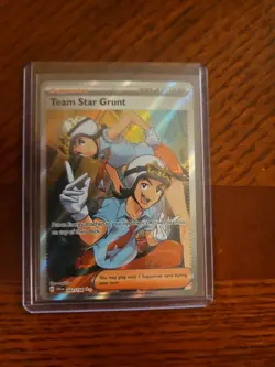 Pokemon Scarlet and Violet - Team Start Grunt - Full Art Trainer - 242/198 - Image 1