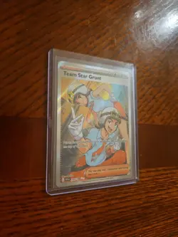 Pokemon Scarlet and Violet - Team Start Grunt - Full Art Trainer - 242/198 - Image 3