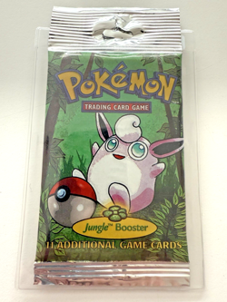 Pokemon 1999 Jungle Edition Booster Pack Wigglytuff Vintage WOTC Sealed MINT - Image 1