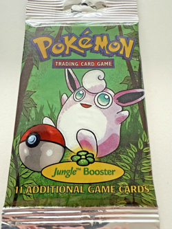 Pokemon 1999 Jungle Edition Booster Pack Wigglytuff Vintage WOTC Sealed MINT - Image 3