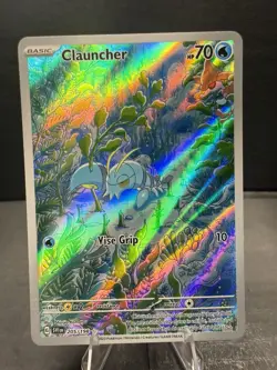Clauncher 205/198 SV01: Scarlet & Violet Base Set Holo Illustration Rare Pokemon - Image 1