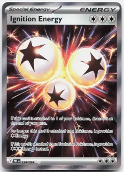 Pokemon TCG Ignition Energy ME02: Phantasmal Flames Ultra Rare 124/094 Holo - Image 1