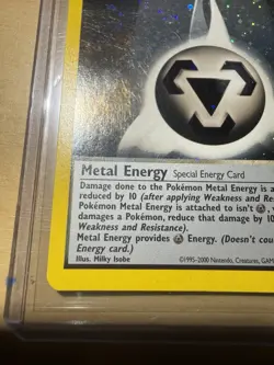 Pokemon Neo Genesis Metal Energy 19/111 Holo Rare 1st Edition Nintendo - Image 4
